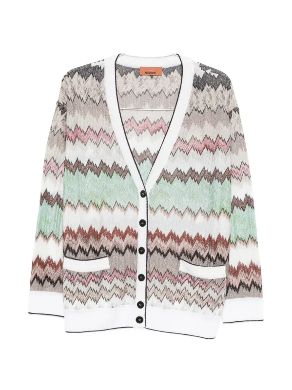 Zig Zag Cardigan sold by Wanan Luxury