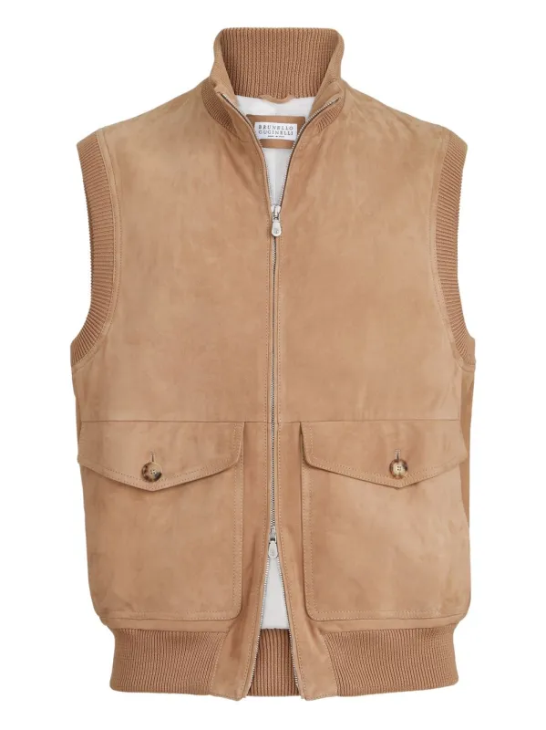 Leather Vest sold by Wanan Luxury