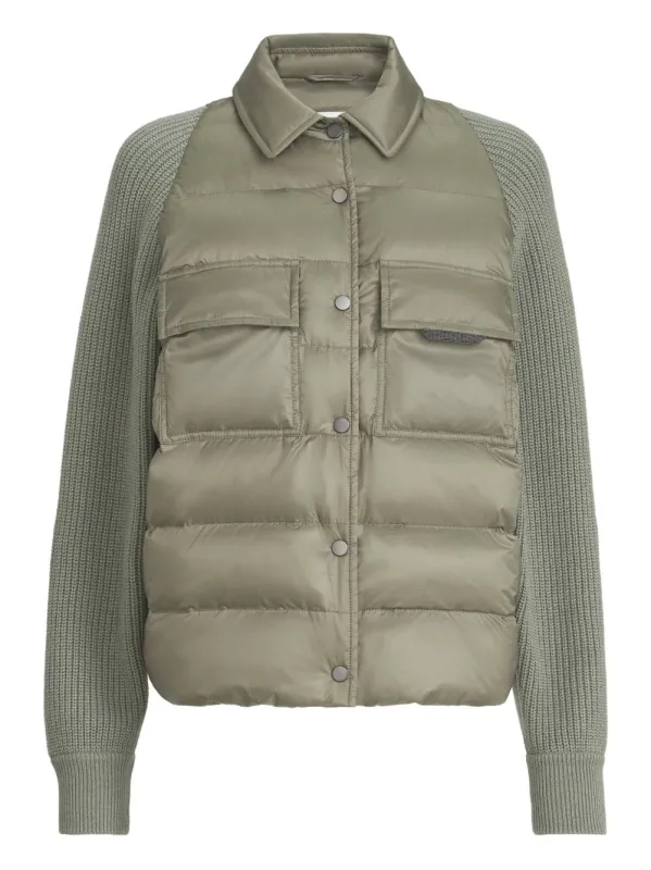 Nylon Short Down Jacket sold by Wanan Luxury