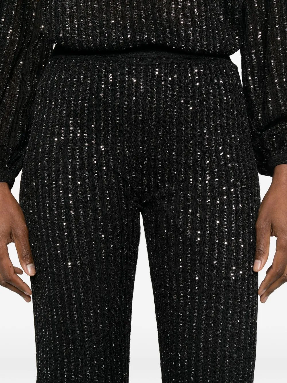 Trousers Blacks And Greys sold by Wanan Luxury product image thumbnail 3