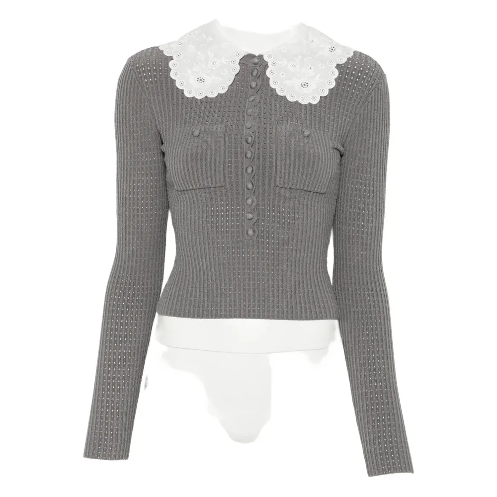 Tops Gray sold by Wanan Luxury