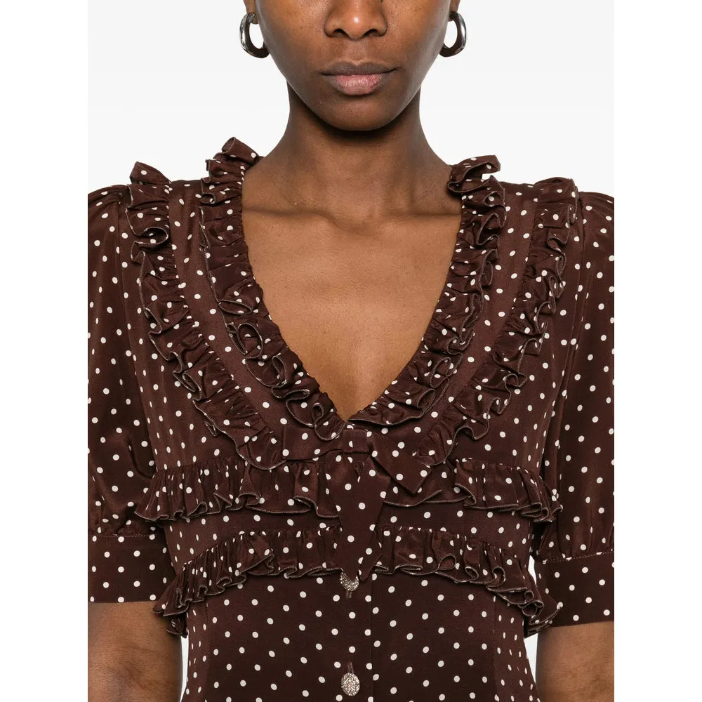 Dresses Brown, White sold by Wanan Luxury product image thumbnail 3