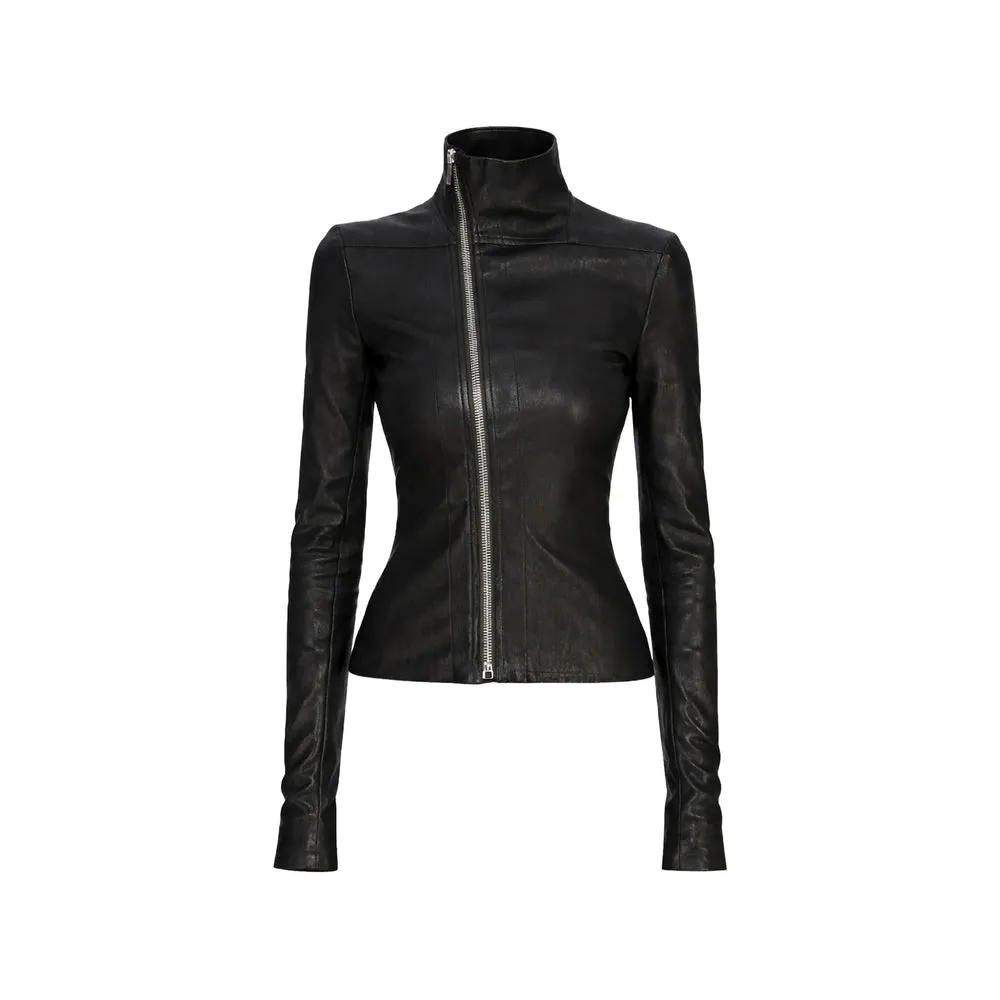Leather Outerwears Black sold by Wanan Luxury