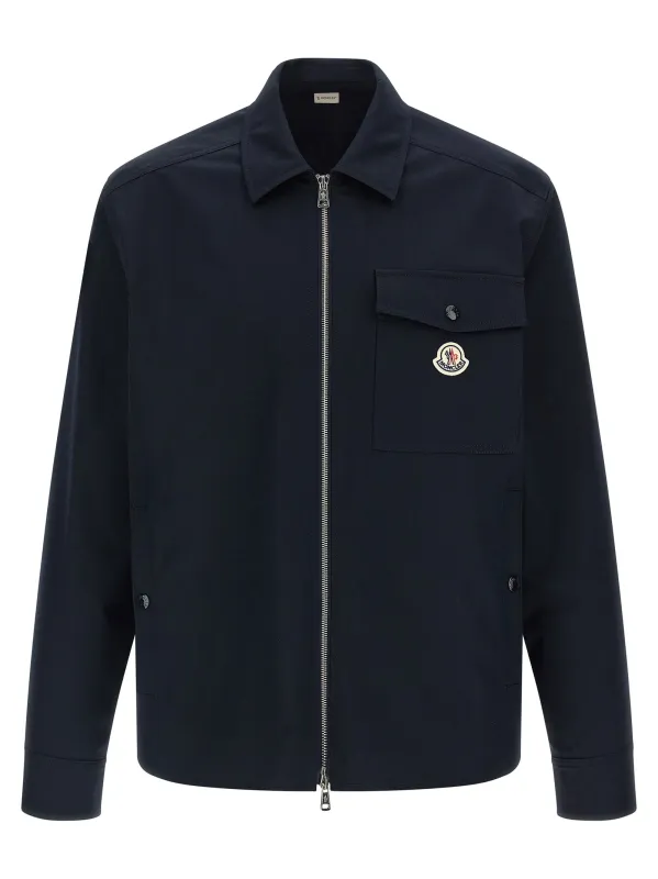 Shirt Jacket Puffer Jackets Blue sold by Wanan Luxury