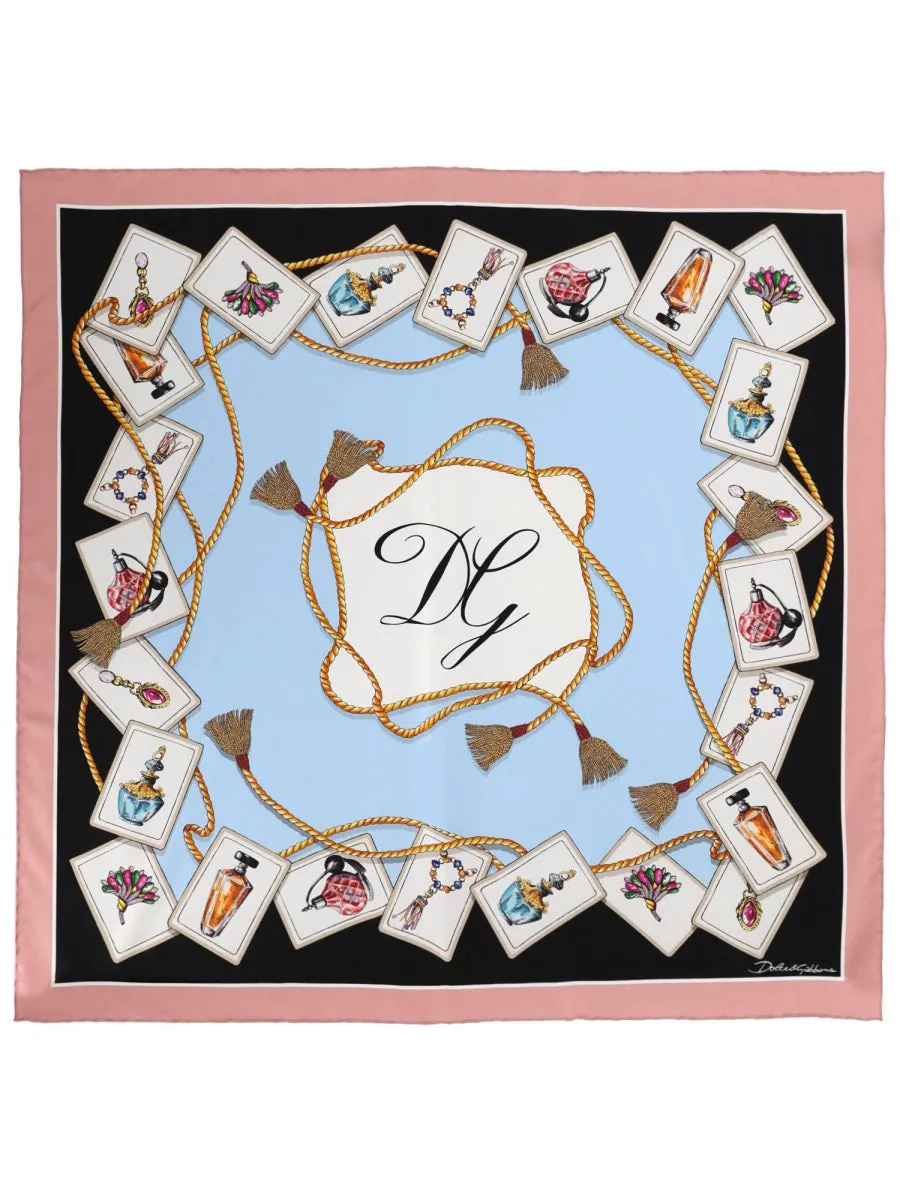 Printed Silk Scarf sold by Wanan Luxury