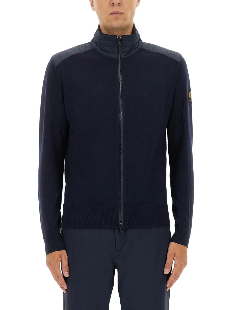 "Kelby" Cardigan With Zipper sold by Wanan Luxury