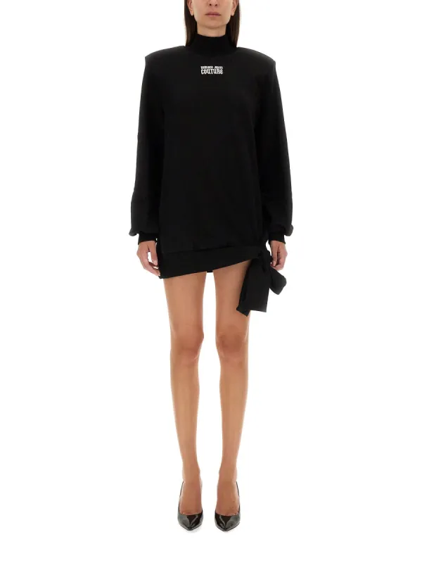 Sweatshirt Dress With Logo made by Versace