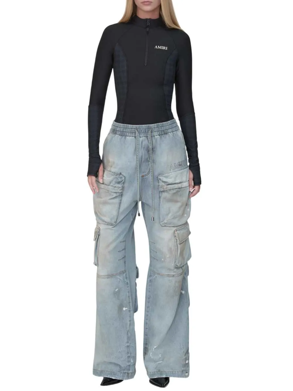 Women`S Cargo Jeans sold by Wanan Luxury product image thumbnail 2
