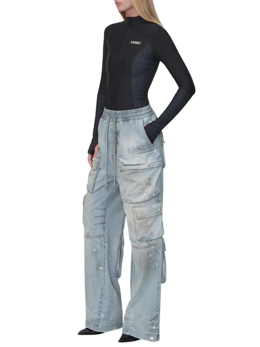 Women`S Cargo Jeans sold by Wanan Luxury product image thumbnail 3