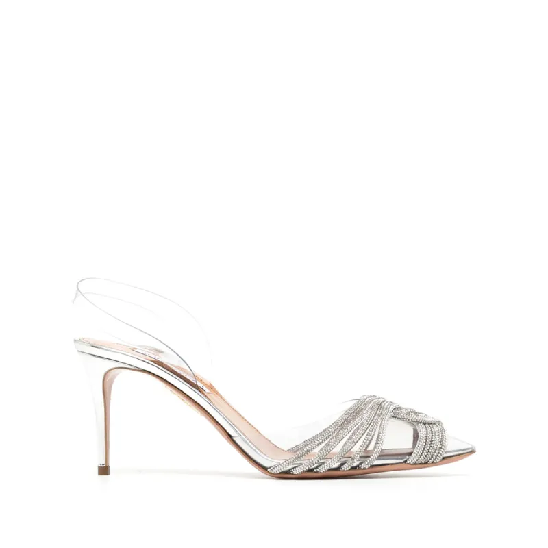 Shoes Silver made by Aquazzura