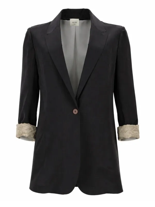 Silk Blazer made by ALYSI