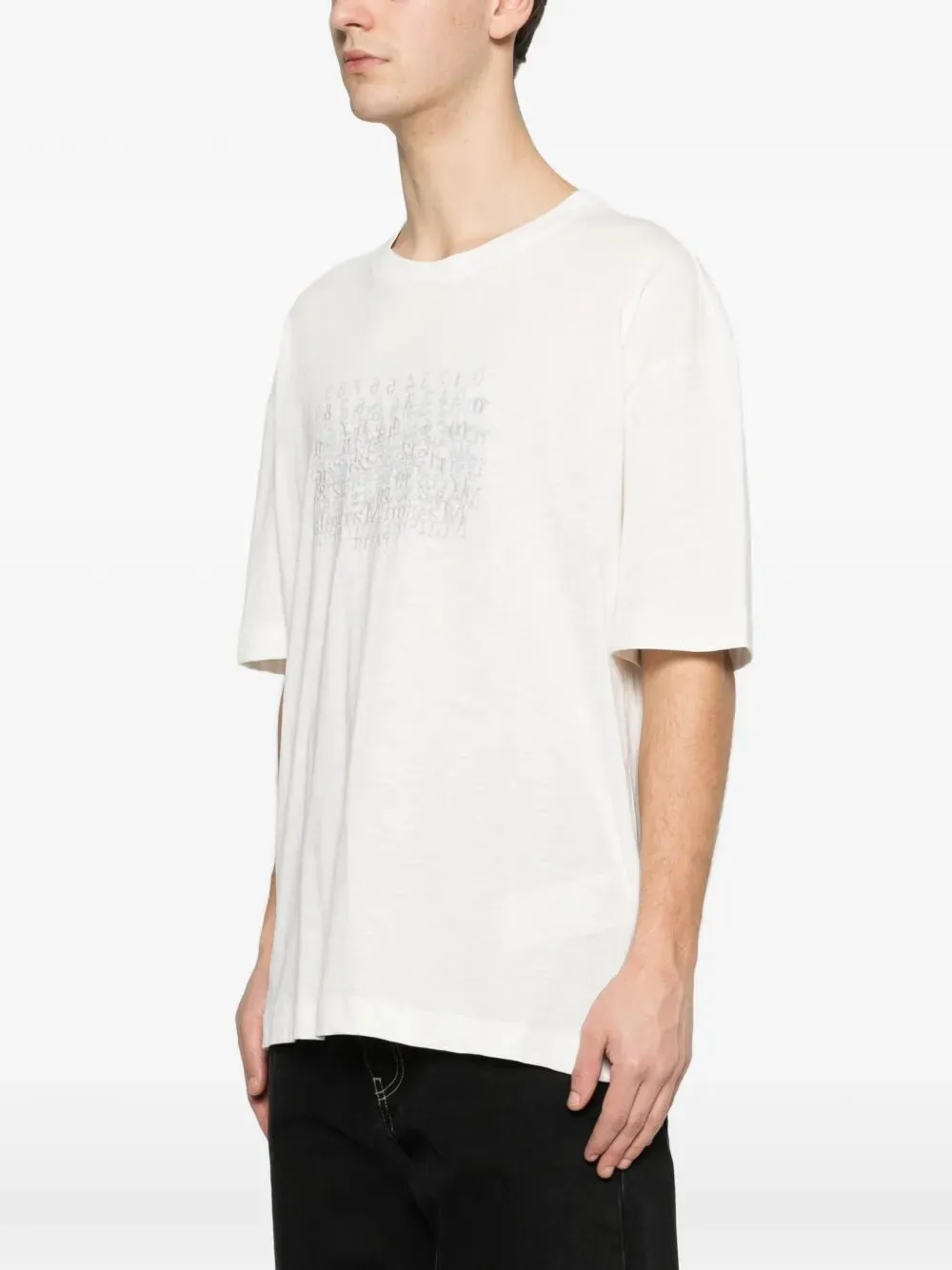 Graphic-Print Cotton T-Shirt sold by Wanan Luxury product image thumbnail 5