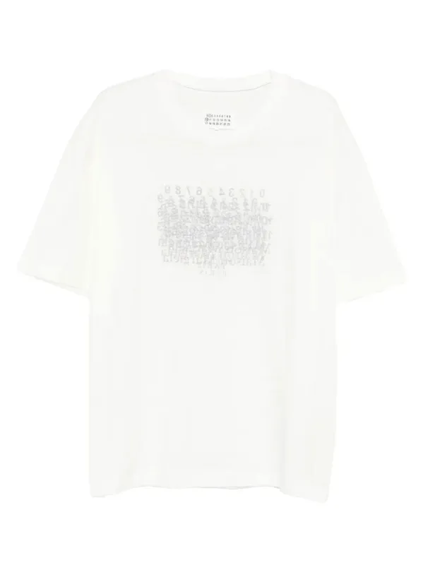 Graphic-Print Cotton T-Shirt sold by Wanan Luxury