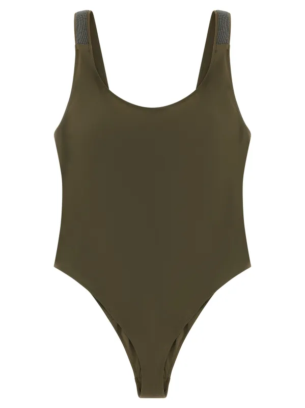 Precious Details Beachwear Green made by Brunello Cucinelli