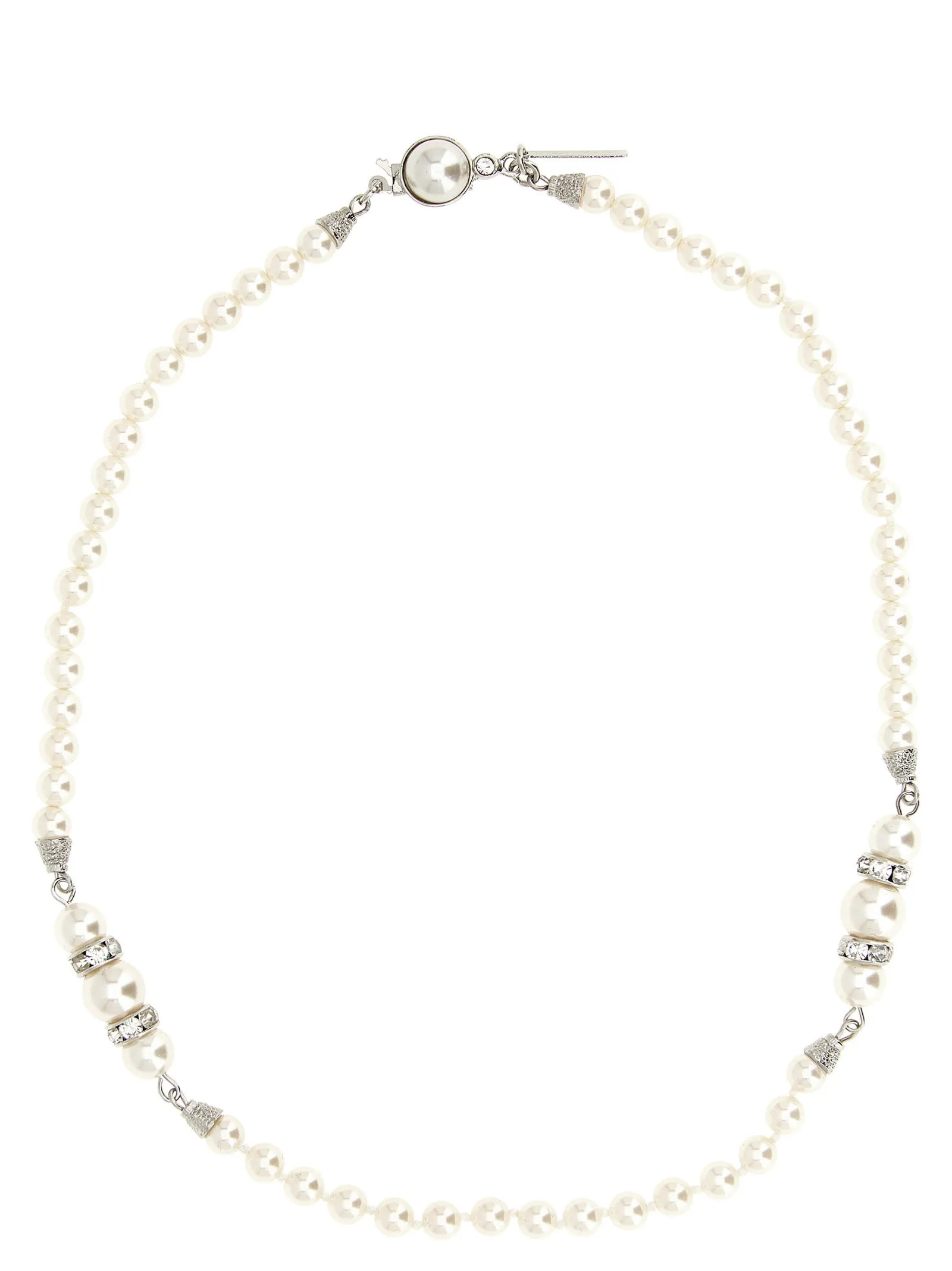 Pearl Necklace Jewelry White sold by Wanan Luxury