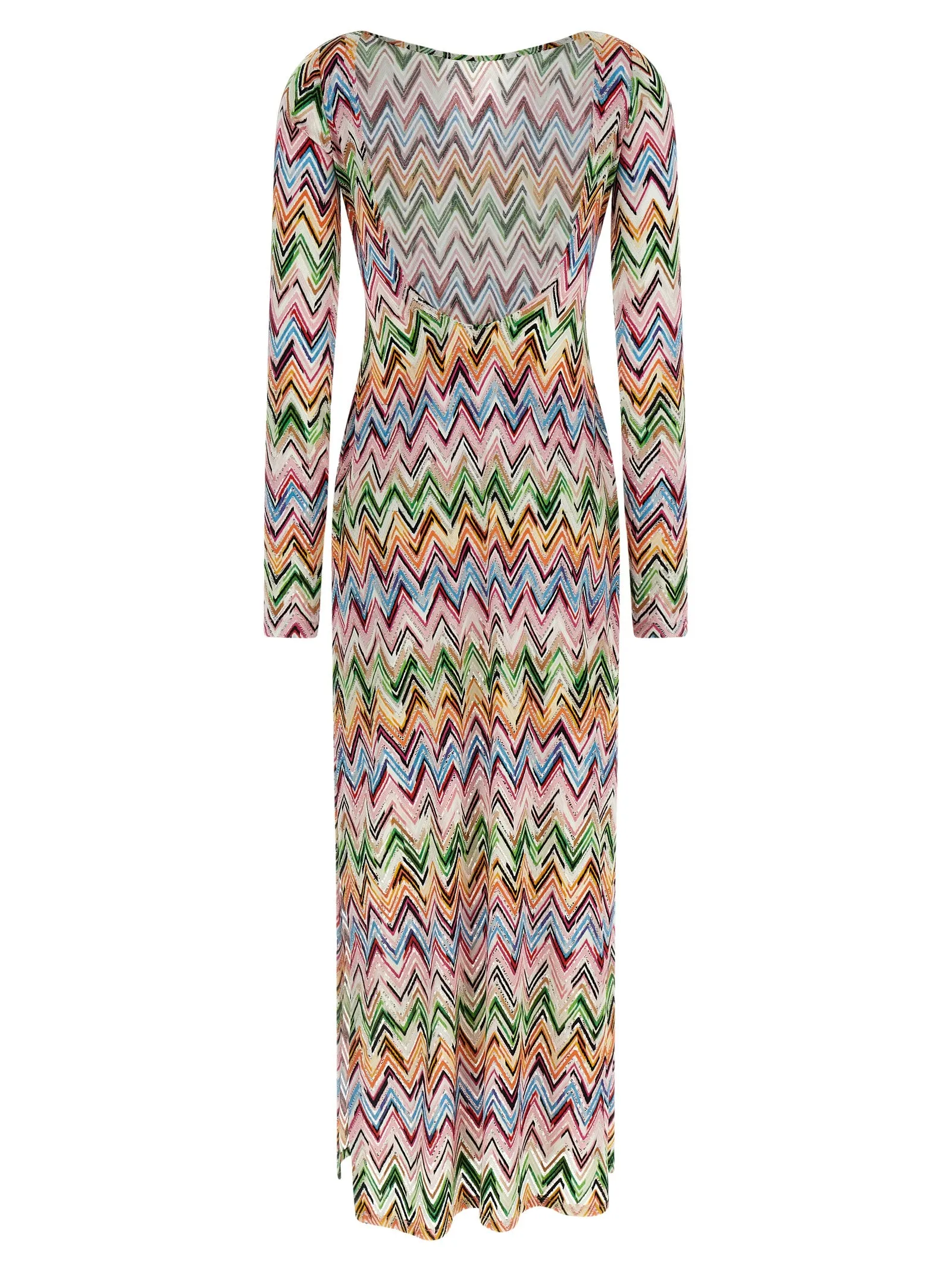 Zig Zag Lace Dress Dresses Multicolor sold by Wanan Luxury product image thumbnail 2