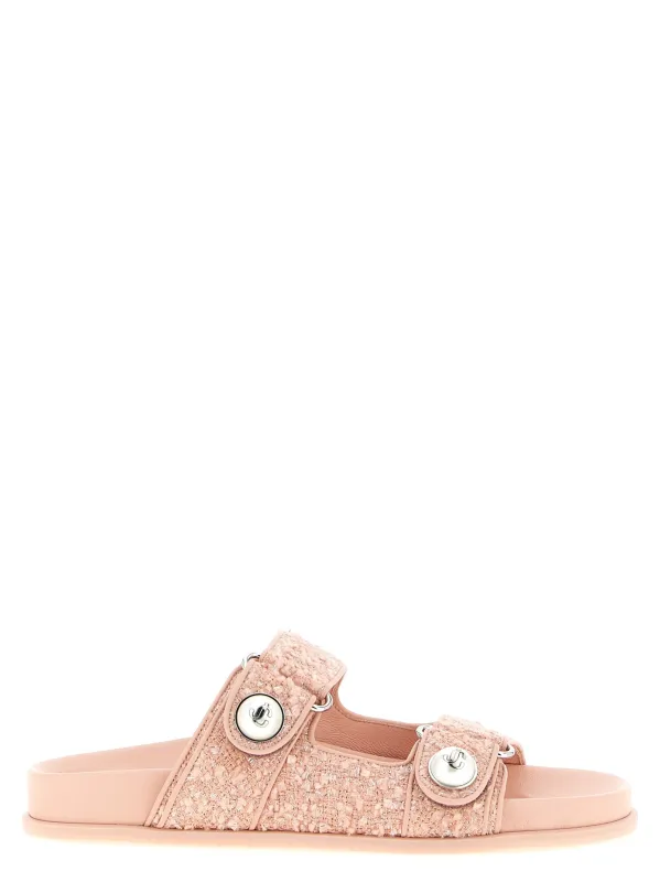 Fayence Sandals Pink made by Jimmy Choo