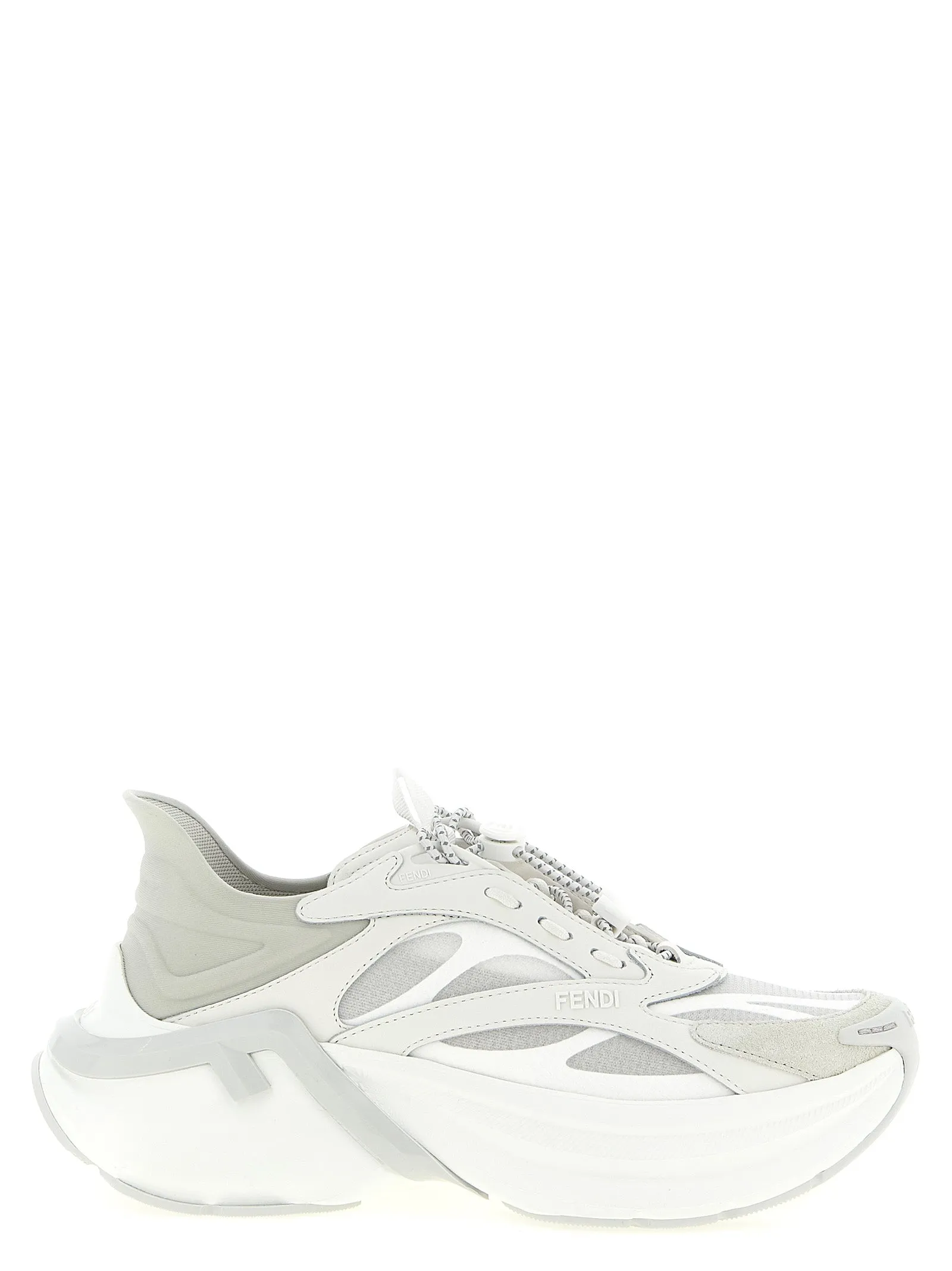 Fendi F-Light Sneakers Gray sold by Wanan Luxury
