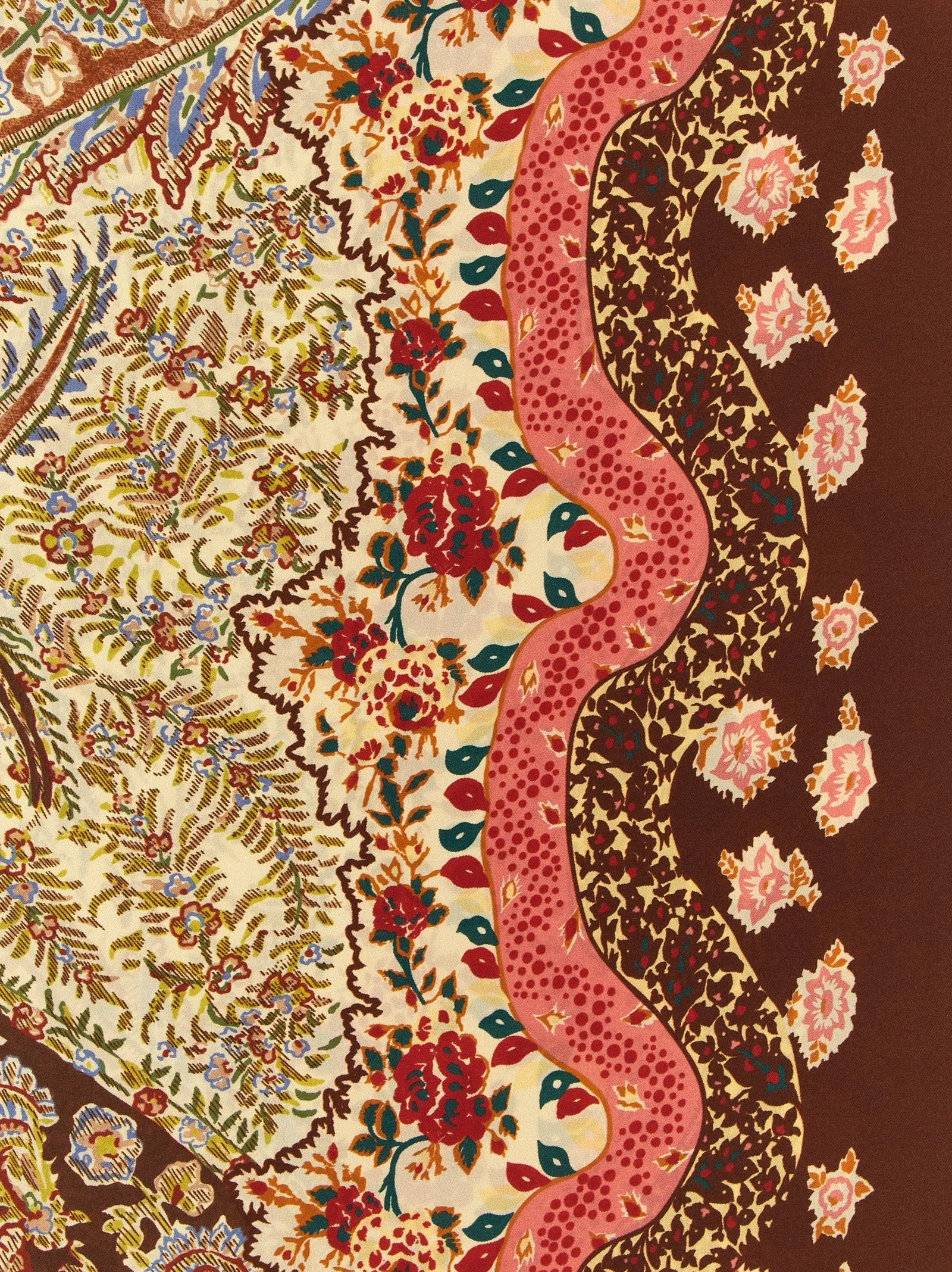 Shawls Scarves And Foulards Brown sold by Wanan Luxury product image thumbnail 3