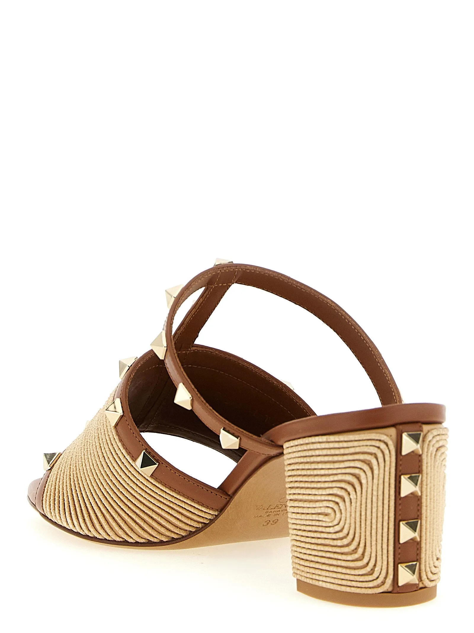 Rockstud Sandals Brown sold by Wanan Luxury product image thumbnail 3