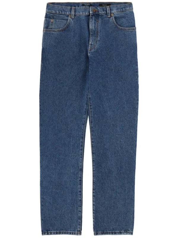 Straight Denim Jeans sold by Wanan Luxury