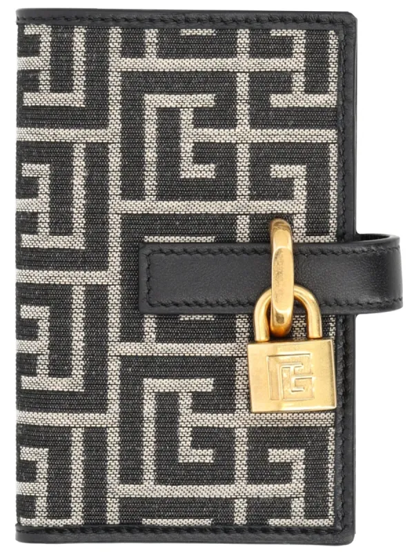 Monogram Card Holder With Padlock sold by Wanan Luxury