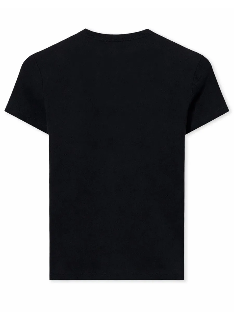 Basic T-Shirt With Logo sold by Wanan Luxury product image thumbnail 3