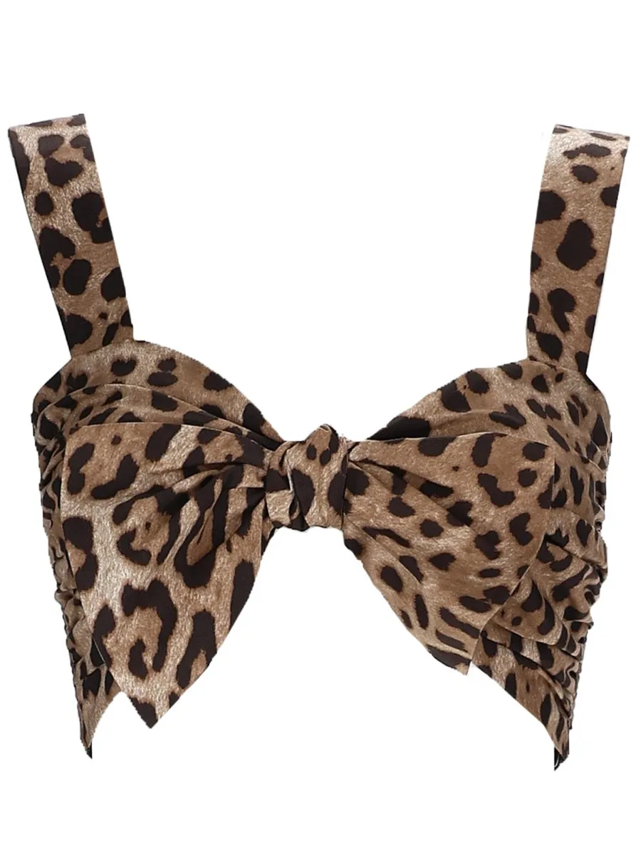 Leopard Print Top sold by Wanan Luxury