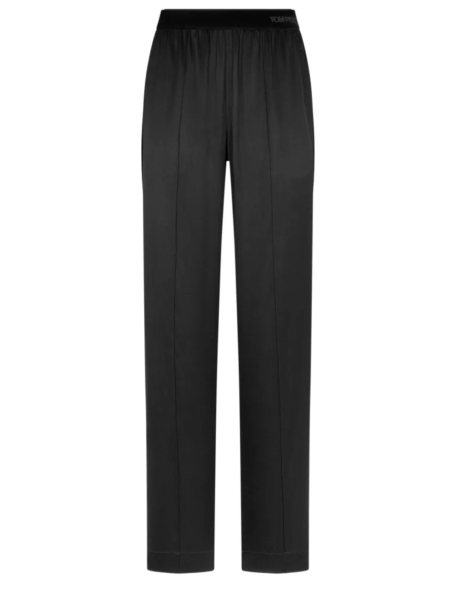 Silk Pajama Pants sold by Wanan Luxury