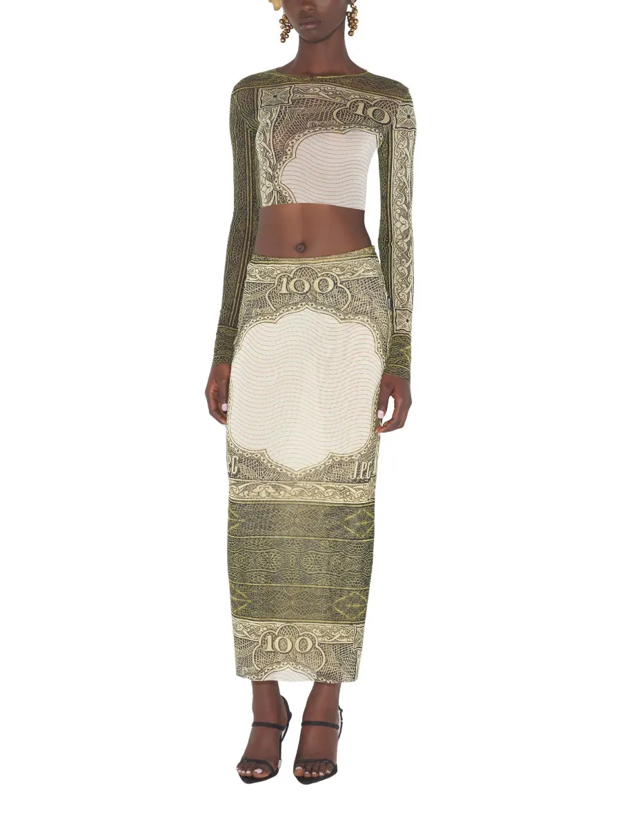 Top With "Cartouche" Print sold by Wanan Luxury product image thumbnail 2