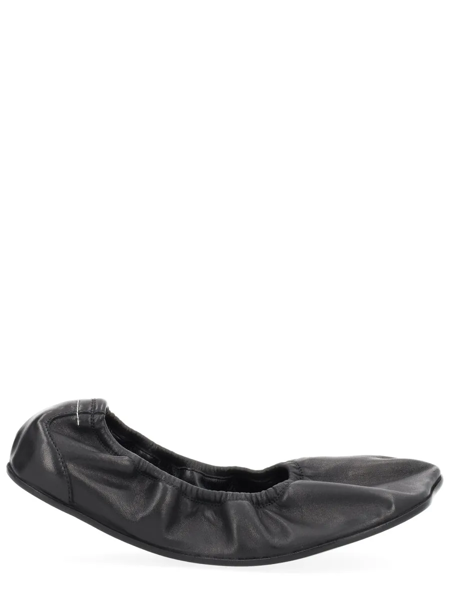 Leather Ballerina sold by Wanan Luxury