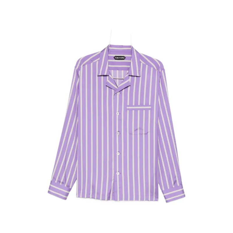 Shirts Purple, White made by Wanan Luxury