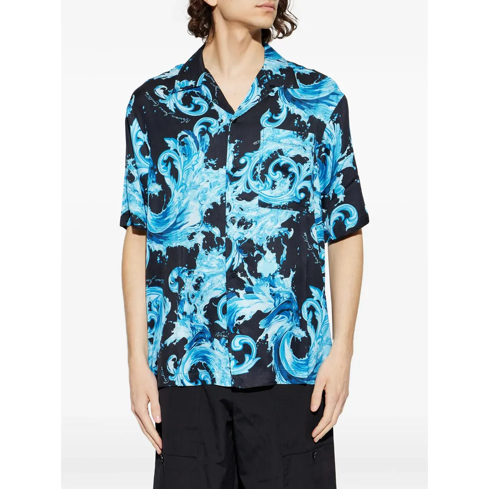 Shirts Blue, Black sold by Wanan Luxury product image thumbnail 3