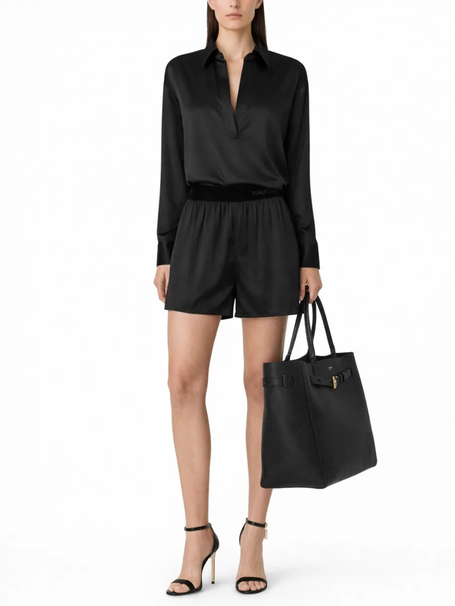Silk Pajama Shorts sold by Wanan Luxury product image thumbnail 2
