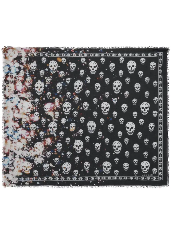 "Skull" Scarf sold by Wanan Luxury