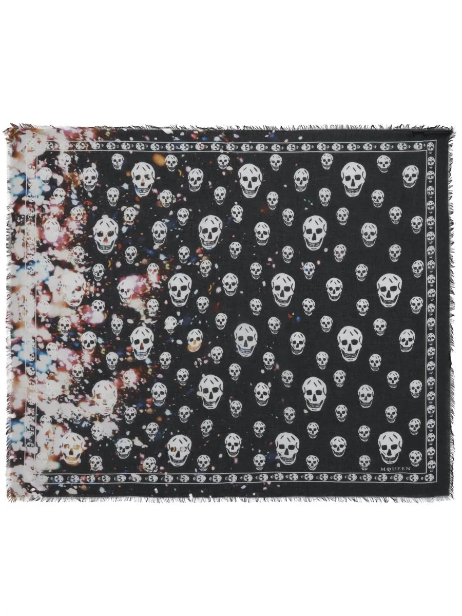 "Skull" Scarf sold by Wanan Luxury