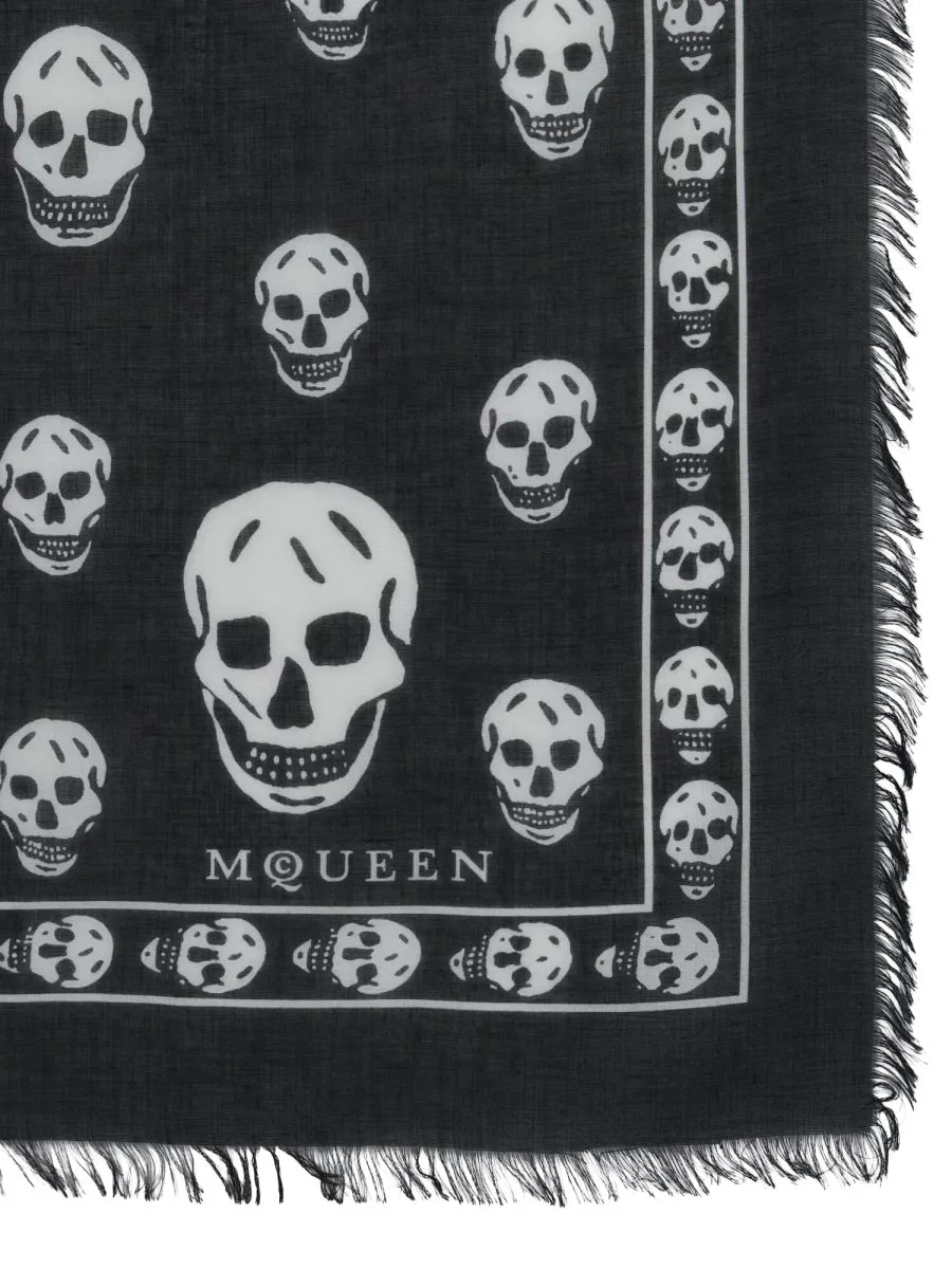 "Skull" Scarf sold by Wanan Luxury product image thumbnail 2