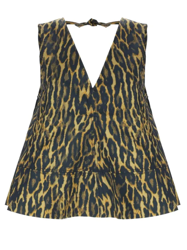 Top "Leopard" made by Ganni