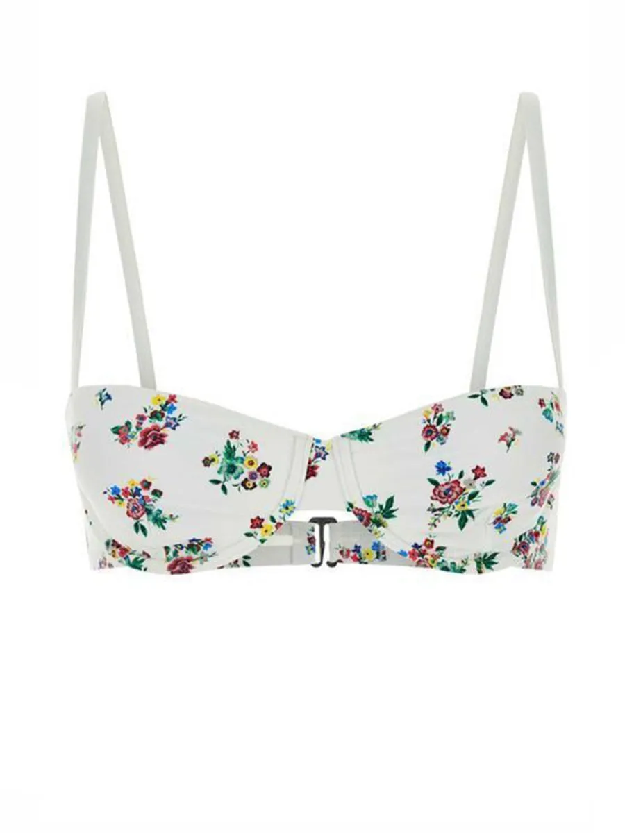 Floral Print Bikini Top sold by Wanan Luxury