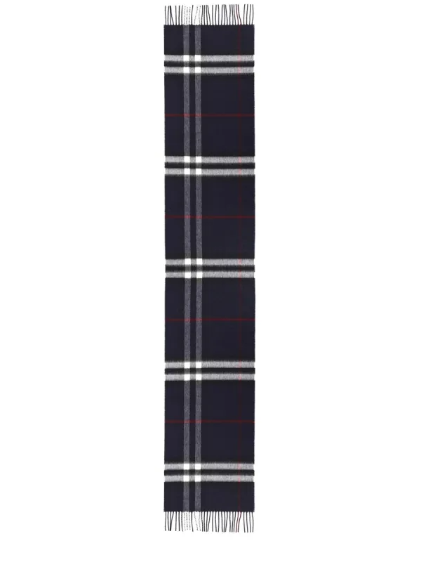 "Check" Cashmere Scarf sold by Wanan Luxury