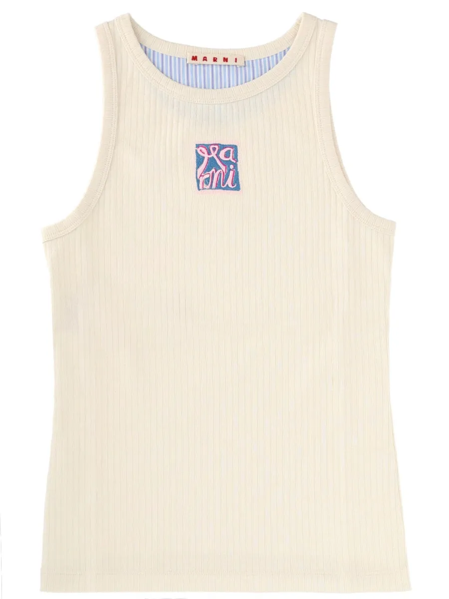 Tank Top With Logo sold by Wanan Luxury