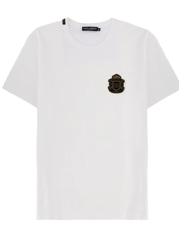 T-Shirt With Heraldic Logo sold by Wanan Luxury
