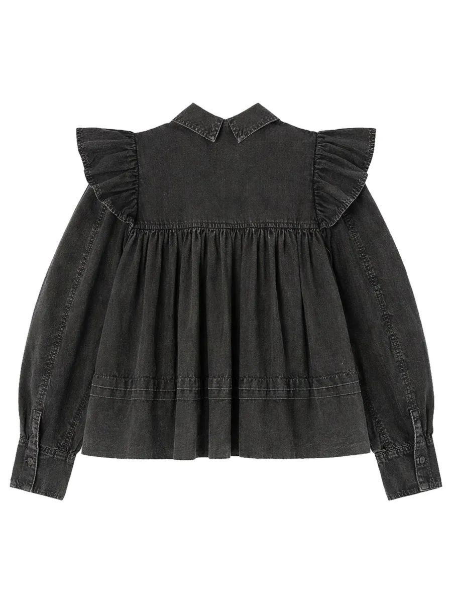 Blouse With Collar sold by Wanan Luxury product image thumbnail 2