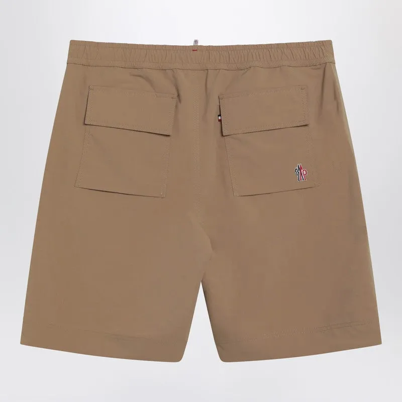 Beige Technical Froissé Bermuda Shorts sold by Wanan Luxury product image thumbnail 2