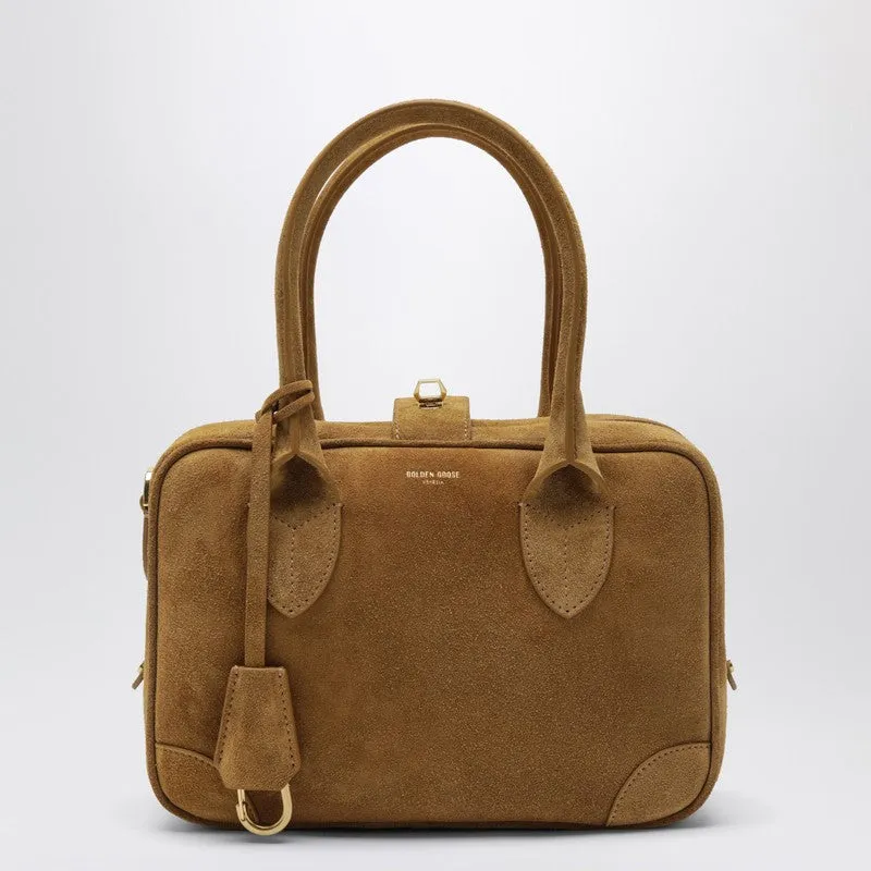 Vita Bag In Camel Suede made by Golden Goose