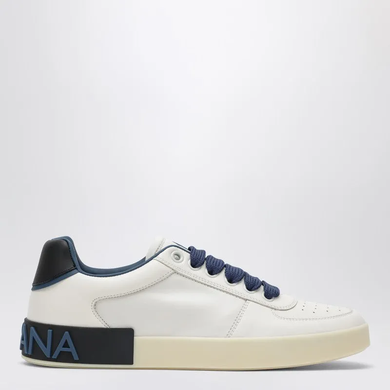 Portofino Sneakers White/Denim Blue made by Dolce & Gabanna