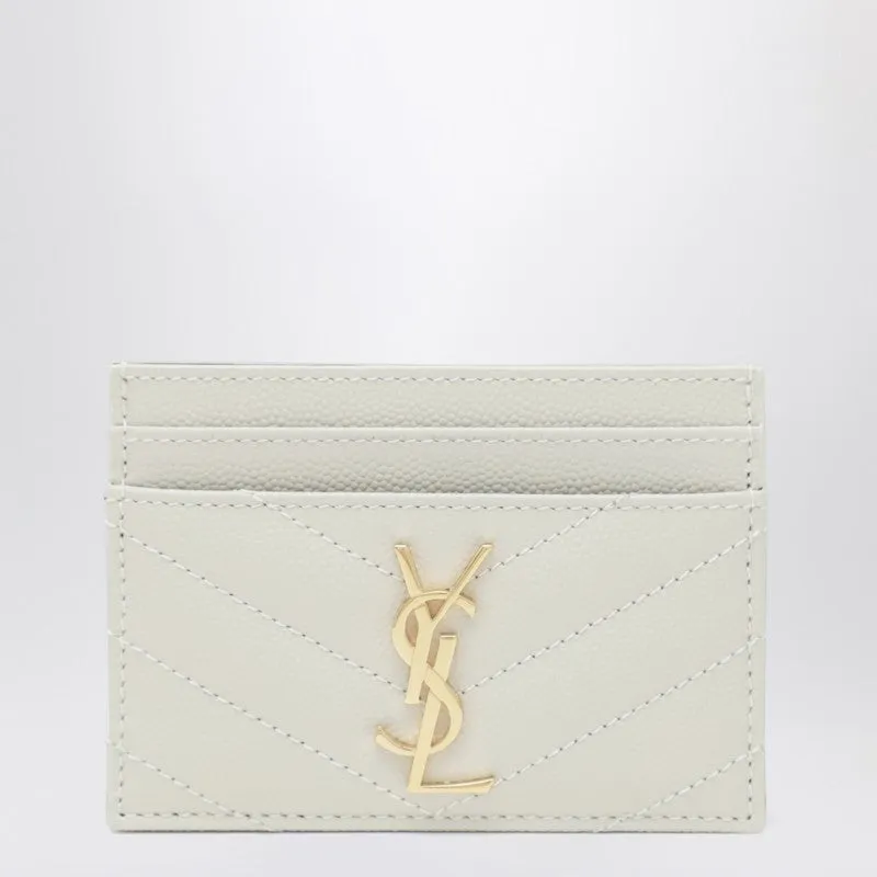 Cassandre Card Holder In Cream sold by Wanan Luxury