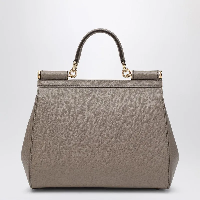 Large Mud Colour Sicily Hand Bag sold by Wanan Luxury product image thumbnail 2