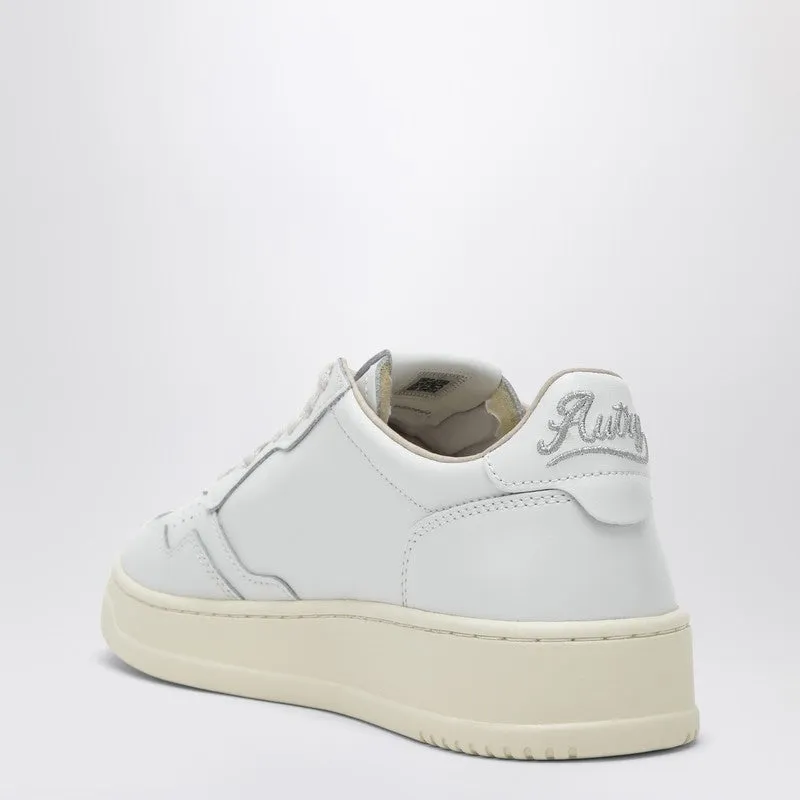 Medalist Low Sneakers In White Leather With Shell Detail sold by Wanan Luxury product image thumbnail 2