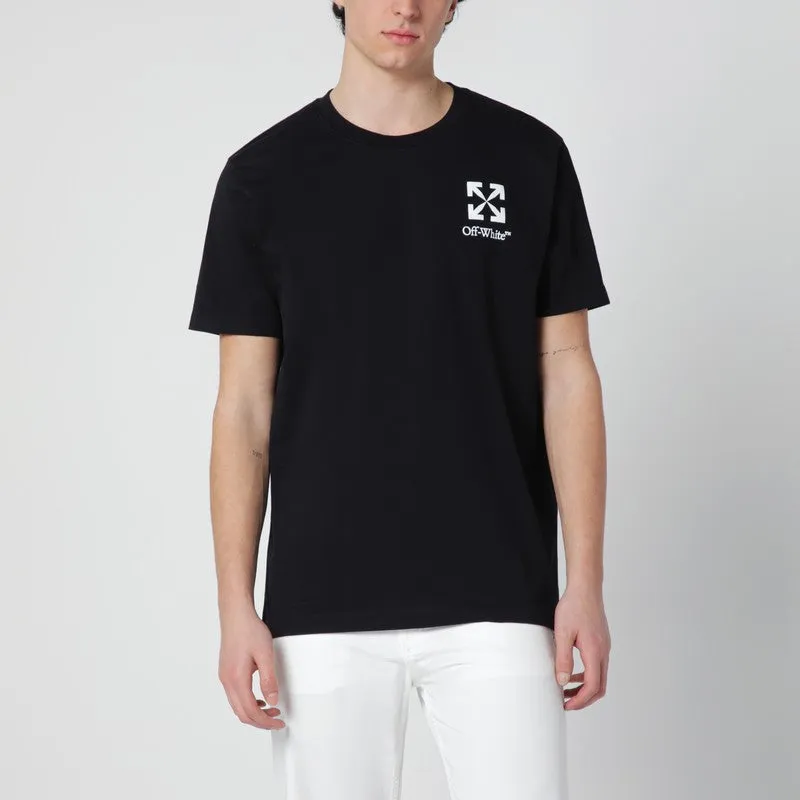 Black T-Shirt With Small Arrow Logo sold by Wanan Luxury